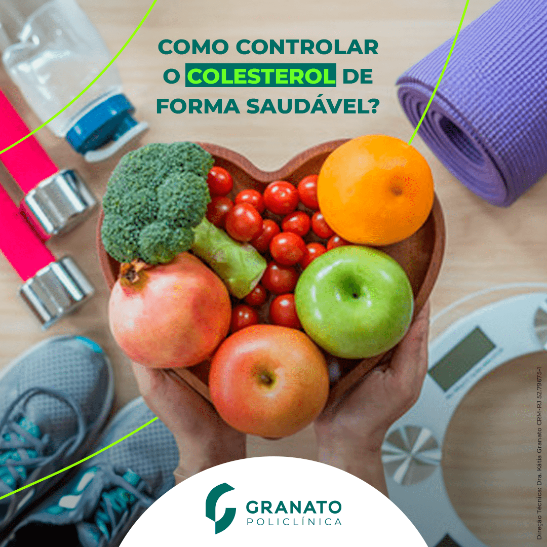 Como controlar o colesterol de forma saudável?