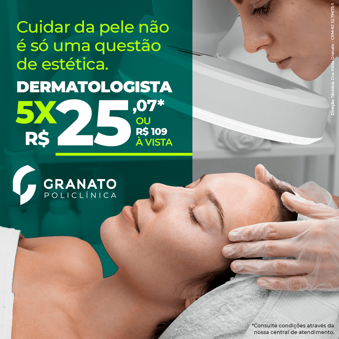 Cuidar da pele não é só uma questão de estética!