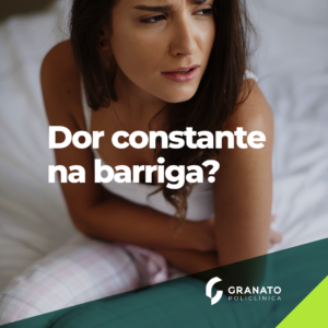 Anda sentindo dores constantes na barriga?
